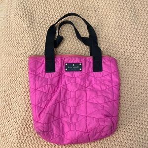 Kate Spade mini quilted purse hot pink